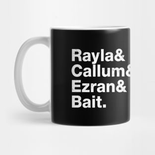 Rayla & Callum & Ezran & Bait. Mug